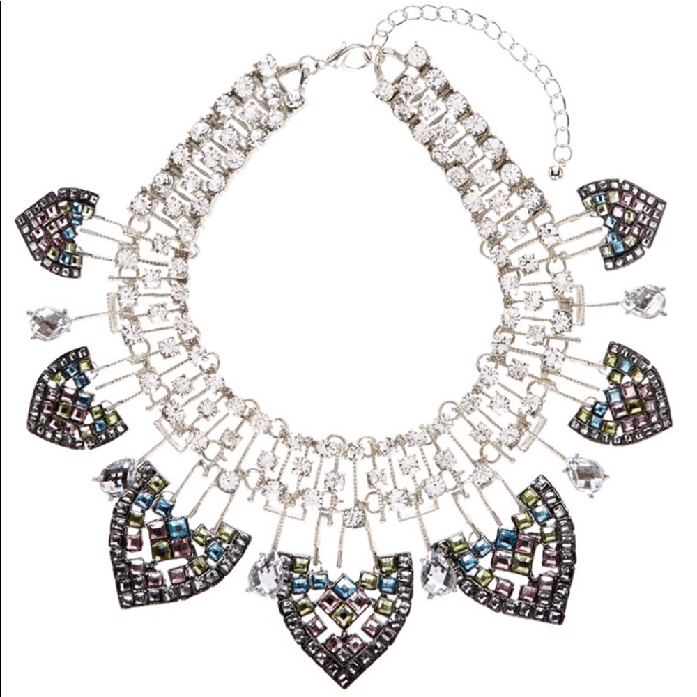Deco Burst Choker Necklace